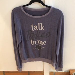 WILDFOX “Talk Italian To Me” Jumper